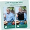 PLAFOPE Adult Bibs with Clothing Protection and Timeless Bead Pattern - 2 Pack view 4