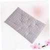 Warmhm Washable Cotton Dog Cushion, 1 Piece, Gray Plaid view 3