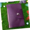 FRCOLOR 2-Piece Nail Stamping Plate Storage Wallet, Purple view 2