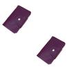 FRCOLOR 2-Piece Nail Stamping Plate Storage Wallet, Purple view 3