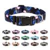 Mercano Adjustable Soft Nylon Dog Collar, Patterned, M, Night Sky view 1