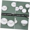 Mipcase 30-Piece Ceramic Coral Frag Plugs for Aquariums view 2