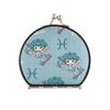 Vnurnrn Pisces Constellation Star Point Makeup Mirror for Handbags, Foldable Compact Travel Mirror view 1