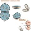 Vnurnrn Pisces Constellation Star Point Makeup Mirror for Handbags, Foldable Compact Travel Mirror view 3