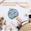 Vnurnrn Pisces Constellation Star Point Makeup Mirror for Handbags, Foldable Compact Travel Mirror view 4