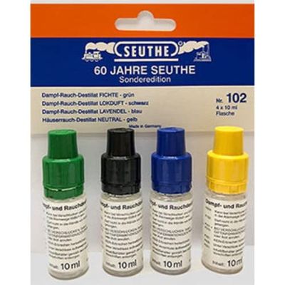Seuthe No. 102 Smoke Fluid Set, 4 x 10 mL Bottles