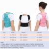 Adjustable Back Posture Corrector Belt, Blue view 4