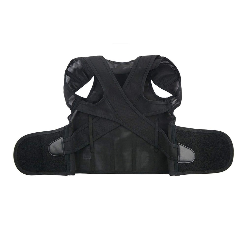 DERBUT Orthopedic Posture Brace for Children, Black, X-Large