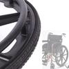 XFAK 2-Pack 24-Inch Wheelchair Rear Wheels, Solid Replacement Tires view 4