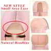 LUCBEI 26-Inch Long Straight Pink Synthetic Wig for Women view 4