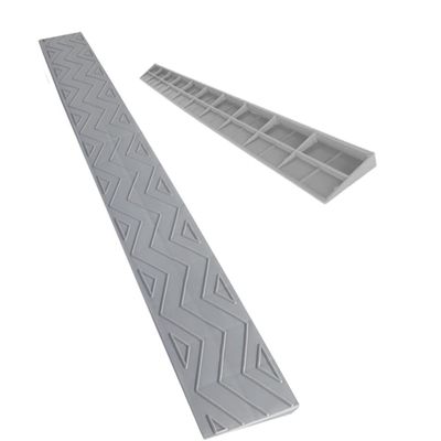 TOCTUS Black Indoor Threshold Ramp for Wheelchairs, Strollers and Sweep Robots
