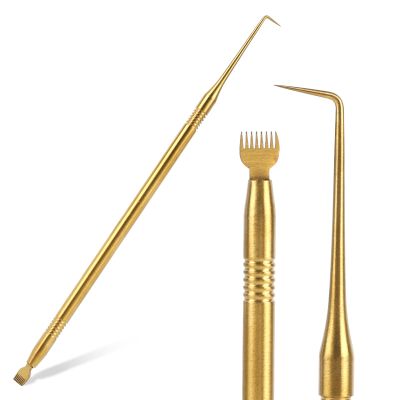 Stainless Steel Eyelash Comb and Lash Lift Separator Tool