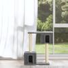 Bussandri Exclusive Cat Tree with Sisal Scratching Posts, Light Gray, 60 cm view 2