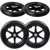 WORDFUN Wheelchair Replacement Rear Wheels, 2-Pack, 12-Inch PU view 1