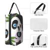 WOWBED Naughty Panda Printed Large Makeup Bag with Zipper, White, One Size view 3