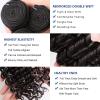 Deep Wave Remy Brazilian Human Hair Weft Bundles, 32 in view 3