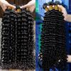 Deep Wave Remy Brazilian Human Hair Weft Bundles, 32 in view 4