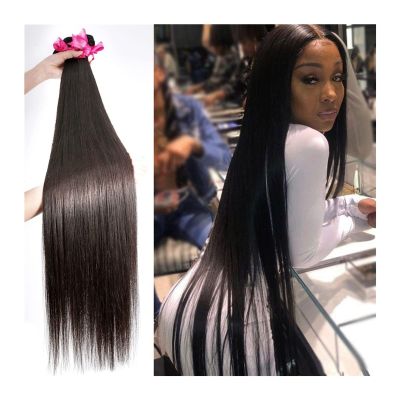 1-Piece Straight Brazilian Remy Human Hair Bundle, 8–38 in