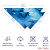 Shark Ocean Dog Bandanas, Chiffon Triangle Scarves, 2-Pack view 2