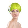 Daisy-Print Double-Layer Shower Cap for Women view 3