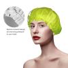 Daisy-Print Double-Layer Shower Cap for Women view 4