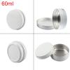 YANCAER 50-Pack 60 mL White Aluminum Tins with Screw-Top Lids, 68 mm x 27 mm view 3