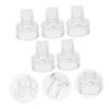 Silicone Duckbill Replacement Valves for Manual Breast Pumps, 5 Pieces view 2