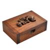 DERBUT Wooden Cremation Urn for Pets and Memorial Ashes view 1