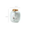 DERBUT Ceramic Memorial Urn Box with Moisture-Resistant Seal view 2