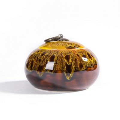 DERBUT Ceramic Cremation Urn for Human and Pet Ashes, Cloud Memorial Design
