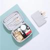 SHTGOI Waterproof Travel Makeup Bag, Gray view 3
