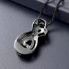 DOTUIARG Stainless Steel Love Urn Pendant Memorial Keepsake for Human Ashes view 4