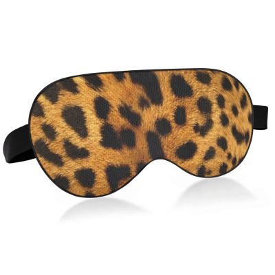 Unisex Leopard-Print Sleep Mask