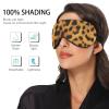 Unisex Leopard-Print Sleep Mask view 3