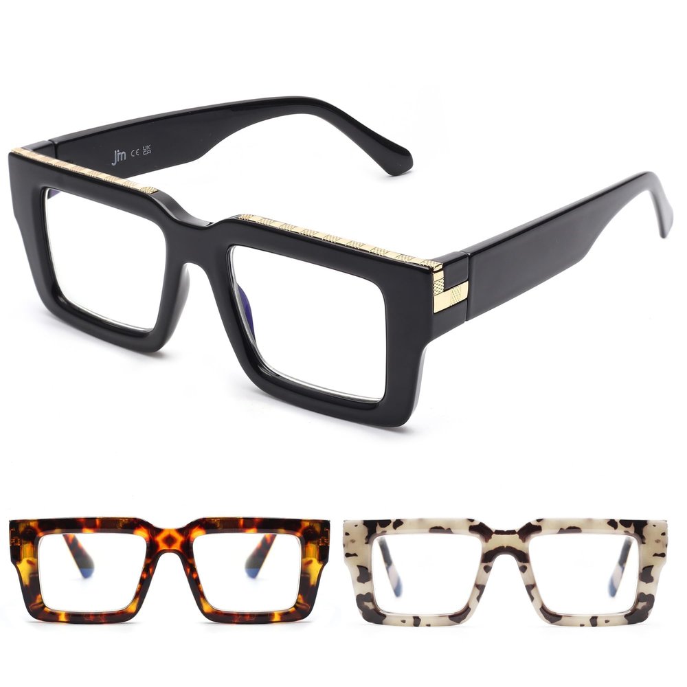 JM Blue Light Blocking Reading Glasses 3 Pack 3.5