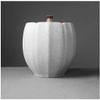 The Last Warmth Mini Ceramic Urns for Ashes, White, 10.3 × 12 cm / 13.5 × 15.5 cm view 1