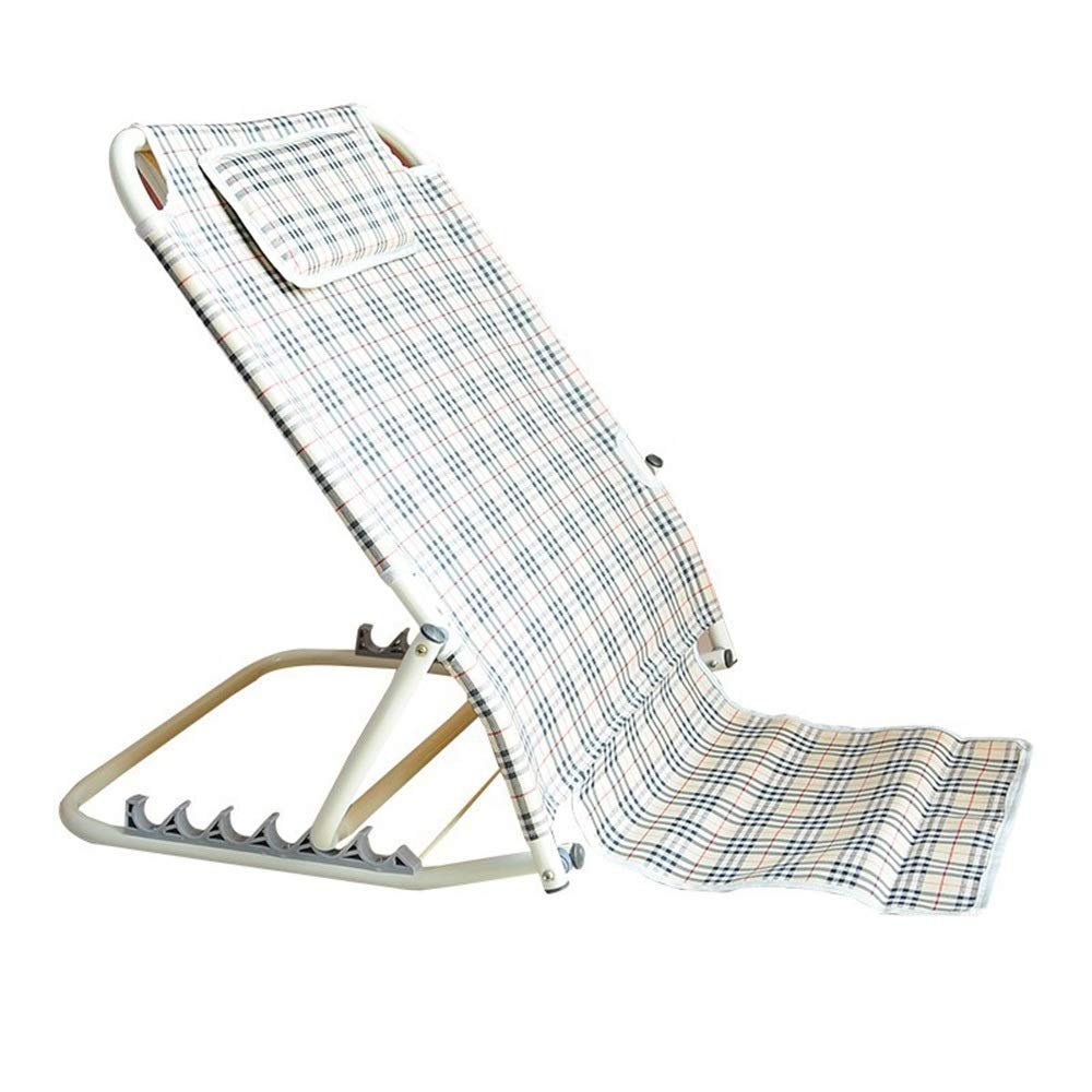 EXENXA Adjustable Folding Bed Backrest, White