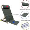 Adjustable Bed Backrest Pillow, Foldable Sit-Up Backrest Chair view 3