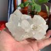 WGPHD Natural Transparent White Crystal Cluster Specimen for Home Meditation, Spiritual Energy Healing, Home Decor and Gifting (Size: 100–150 g) view 3