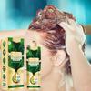 Instant Dark Brown Hair Dye Shampoo with Plant-Based Ingredients, 300 ml view 2
