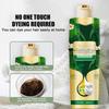 Instant Dark Brown Hair Dye Shampoo with Plant-Based Ingredients, 300 ml view 3