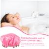 FOMIYES Women's Reusable Shower Cap for Long Hair view 3