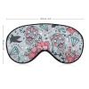 Diamond Skull Sleep Mask with Adjustable Strap for Travel view 2