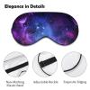 Galaxy Sky Sleep Mask with Adjustable Eye Cover for Travel view 3