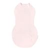 Happiest Baby Sleepea Comforter Swaddle, 5-Second Swaddle, 100% Organic Cotton, Doctor-Designed, Promotes Healthy Hip Development (Light Pink, Large) view 1