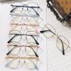 NEWADA Large Metal Reading Glasses, Blue-Light Blocking, Unisex, Oversized Square Frame, Anti-Glare, Black-Silver, +1.00 view 4