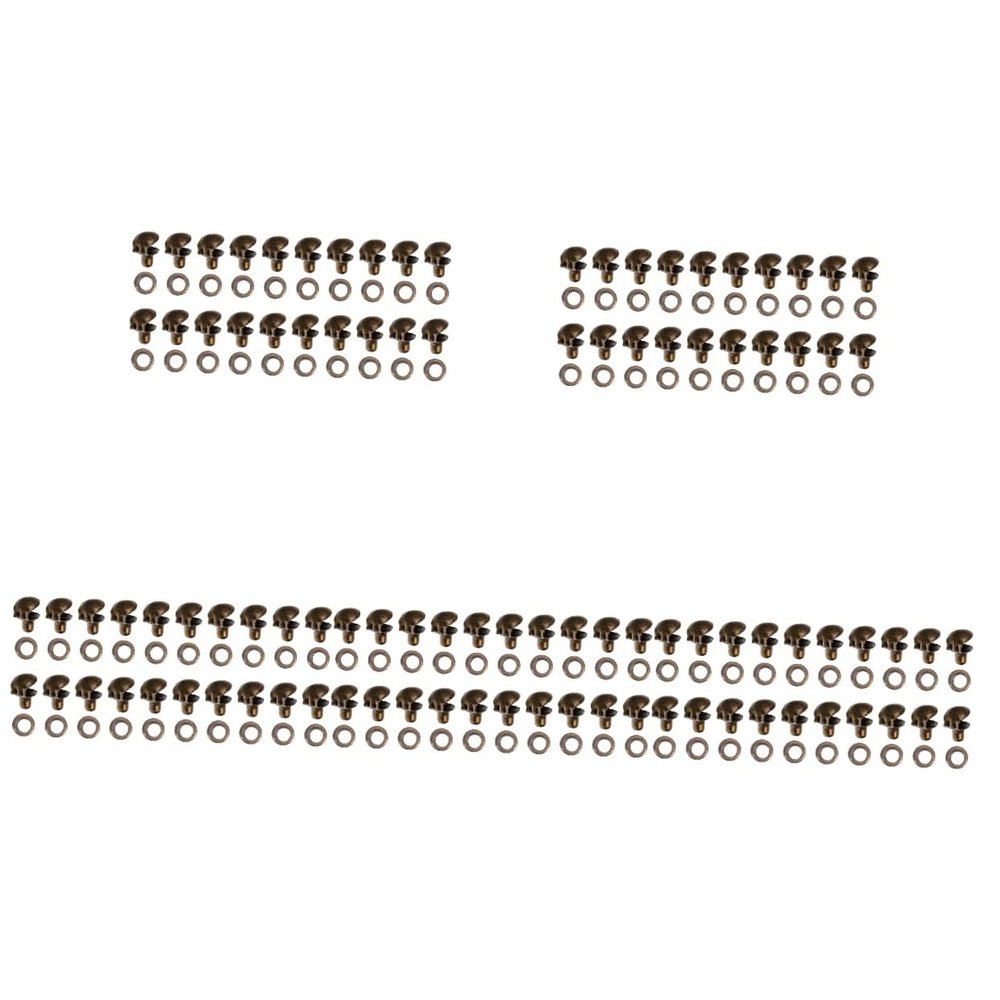 Ciieeo 100-Piece Shoelace Hook Set, Brass Buckles for Boots and Shoes
