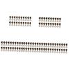 Ciieeo 100-Piece Shoelace Hook Set, Brass Buckles for Boots and Shoes view 1