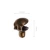Ciieeo 100-Piece Shoelace Hook Set, Brass Buckles for Boots and Shoes view 3
