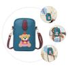 Theaque Cartoon Coin Purse Small Shoulder Bag Phone Bag with Zipper view 4